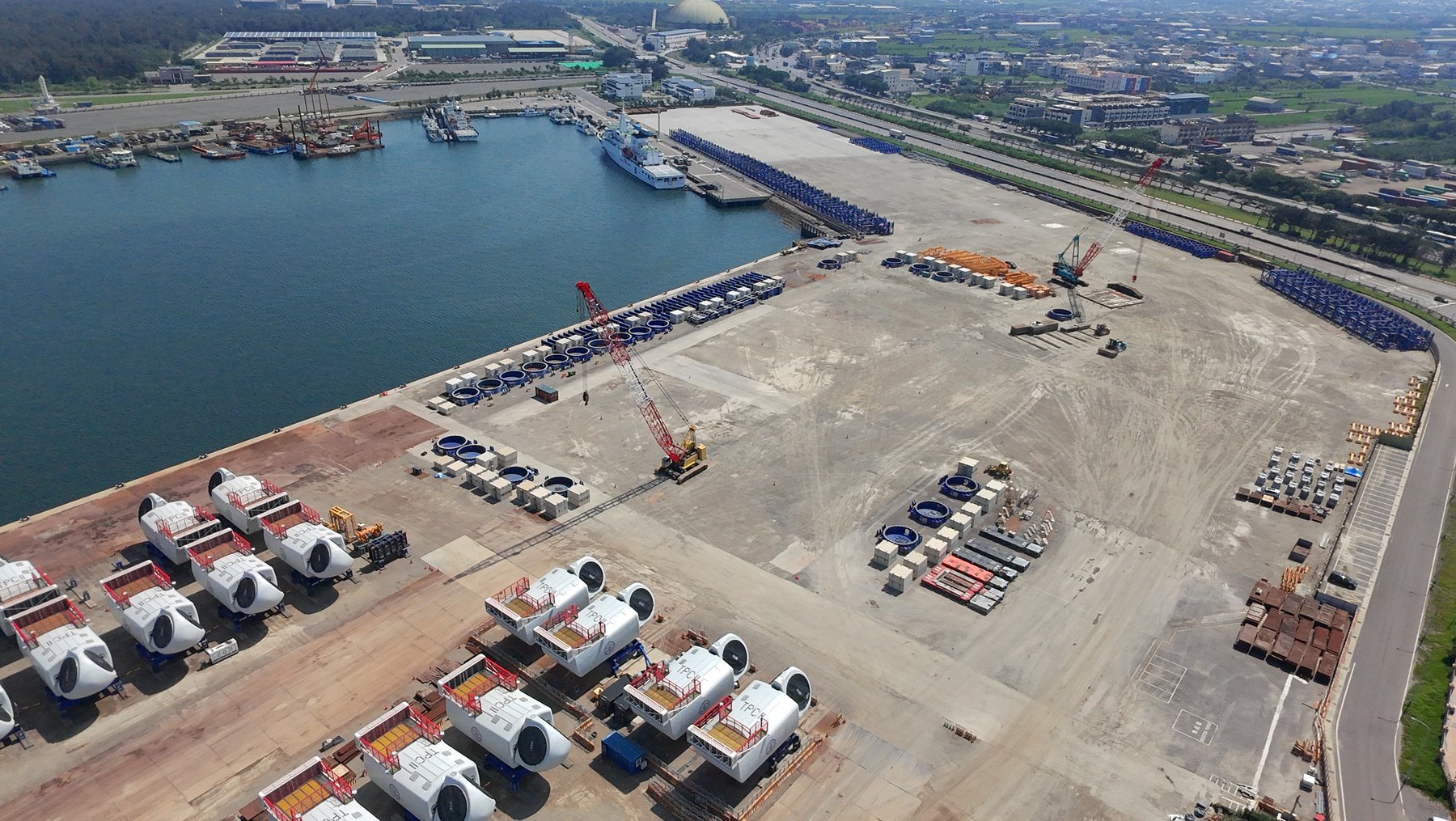 Taichung Port aerial
